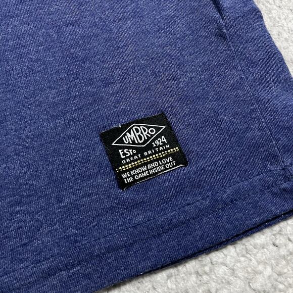 Team USA Shirt L Mens Short Sleeve Soccer Football Ringer Umbro - Picture 4 of 12